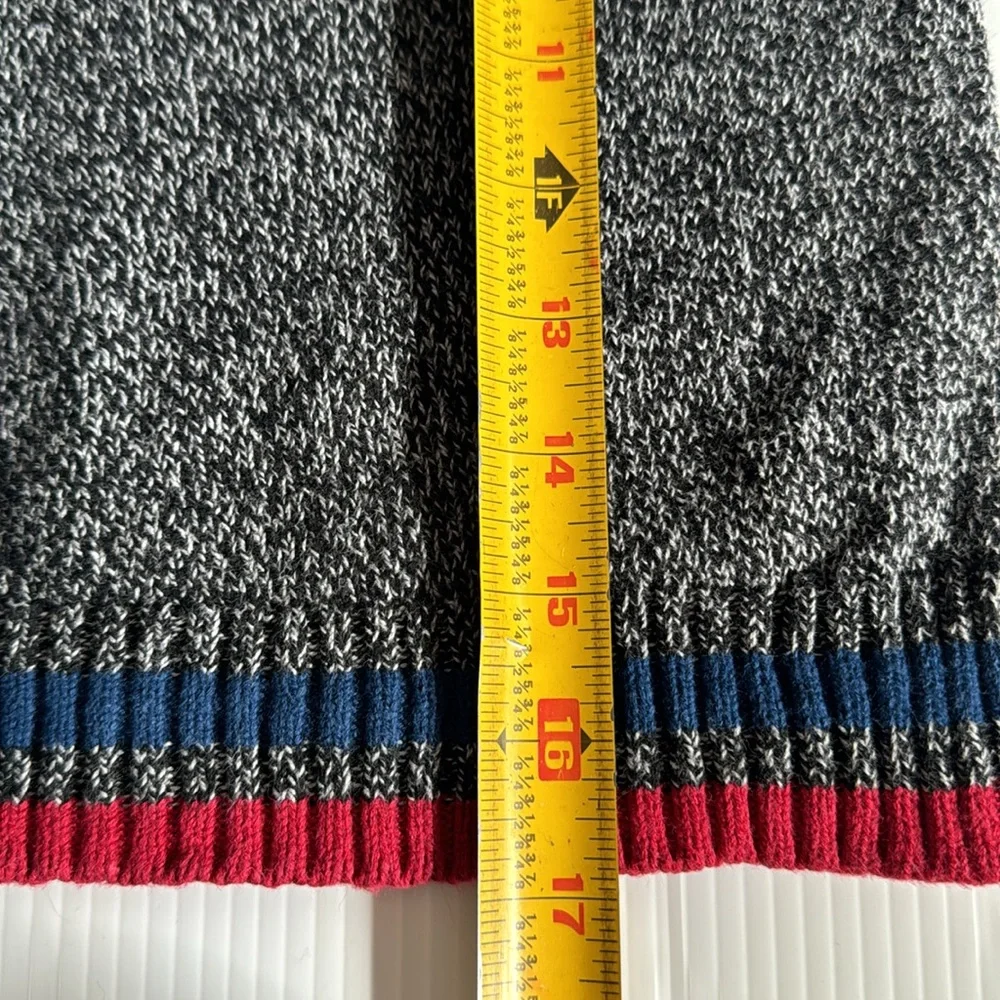 Gymboree Rock on, black, white, red & blue crew neck sweater. Boys size XS